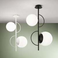 Lampada-da-soffitto-Birds-ambientazione-ondaluce-luceledcom
